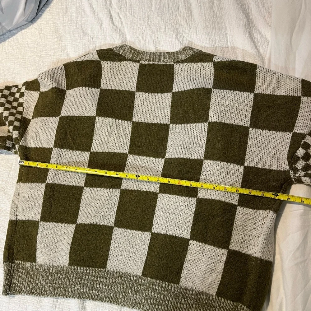 Checkered cardigan - Picture 11 of 11